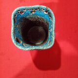 Blue Glacier Enamels Vase