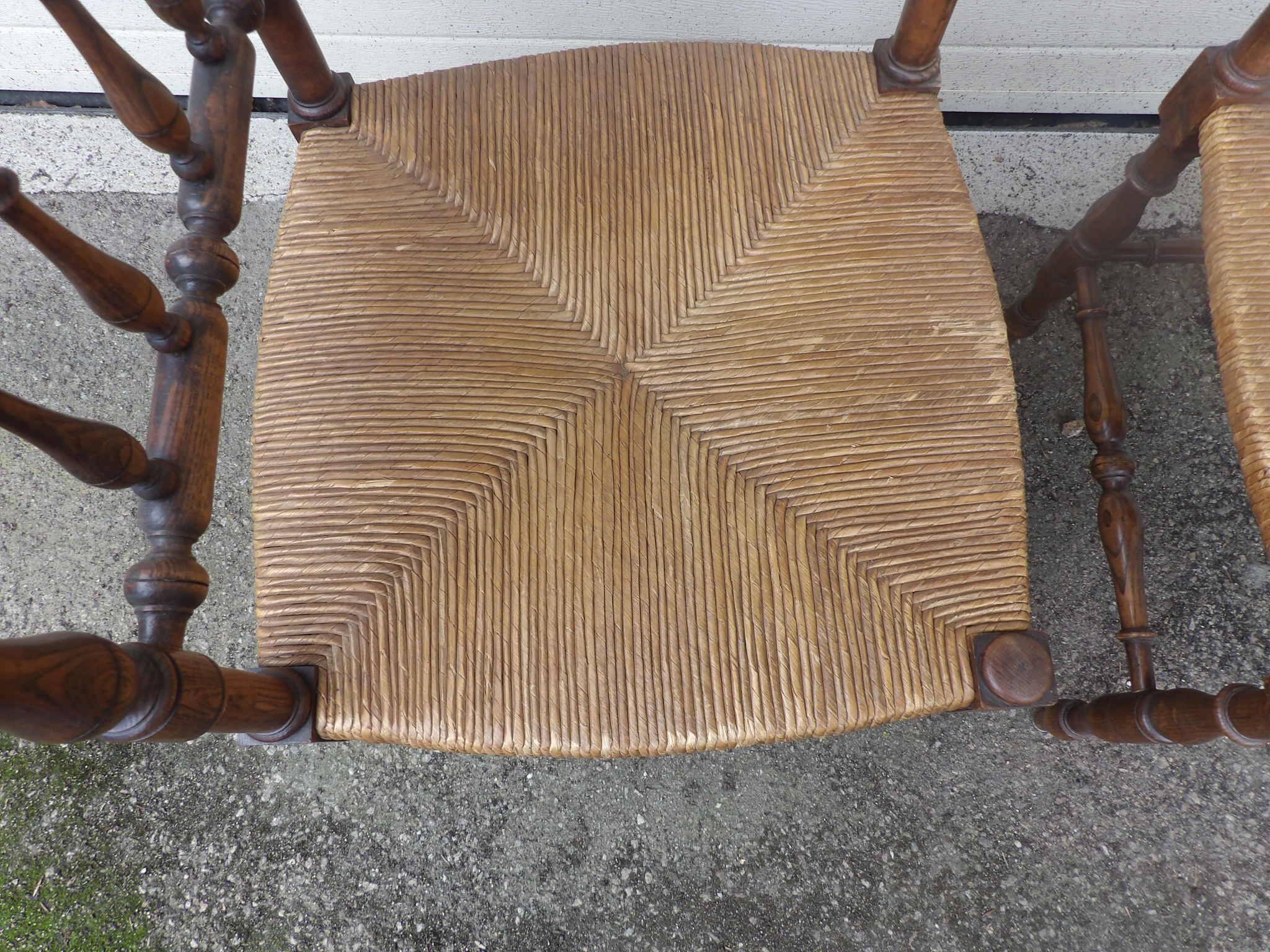 paire de fauteuils de coin