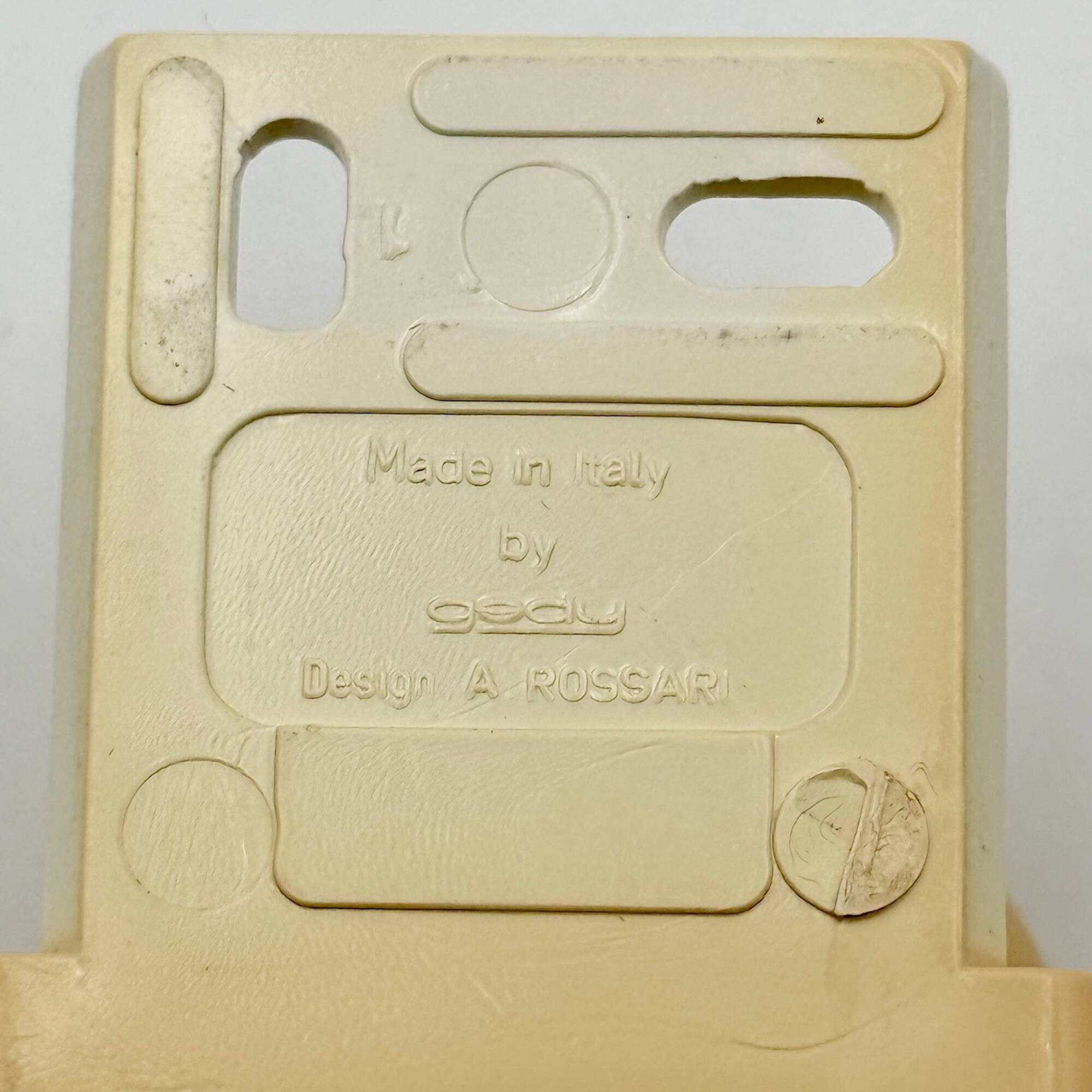 Set of Beige Coat Hooks by Ambrogio Rossari for Gedy, 1970s