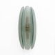 Pair of Mid-century Modern Aqua Green Murano Glass Sconc