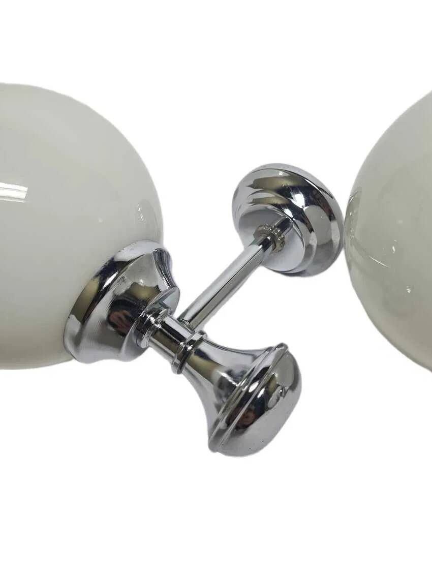 BTJ pair of wall lamps in Art Deco style