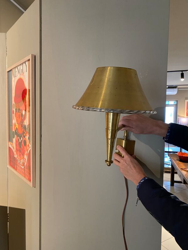 Applique murale signée Perzel