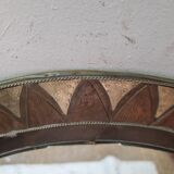 Oriental copper mirror 60x43cm