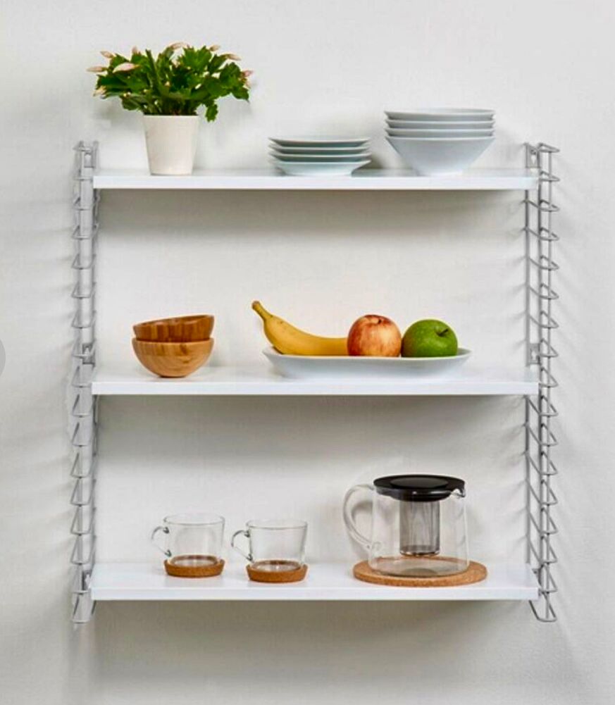 White Tomado shelf, 1960