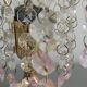 Table lamp with glass pendants