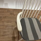 reupholstered Danish armchair