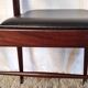 Chaise style scandinave en bois massif années 60