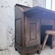 Bureau secrétaire chêne art populaire XIXème