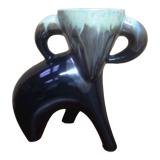 Zoomorphic ram vase 50 60 tripod
