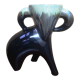 Zoomorphic ram vase 50 60 tripod