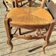1 lot de 4 chaises rustique