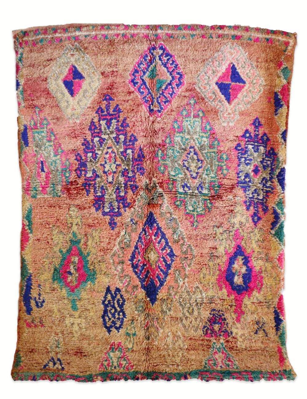 Vintage Moroccan Rug - 264 x 197 cm