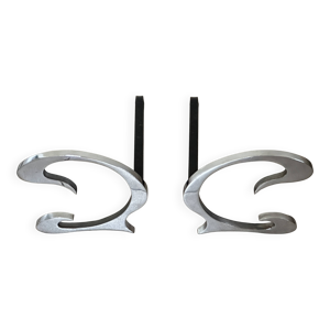 Paire chenets jean Paul