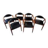 Lot 6 Scandinavian armchairs Erik Kirkegaard FK67 – Glostrup Møbelfabrik