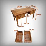 Cherrywood writing desk, Louis-Philippe style – Late 19th century