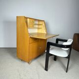 Secretary in blond oak 1960