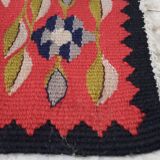 Pair of Moldovan kilim carpets