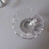 Two crystal candlesticks