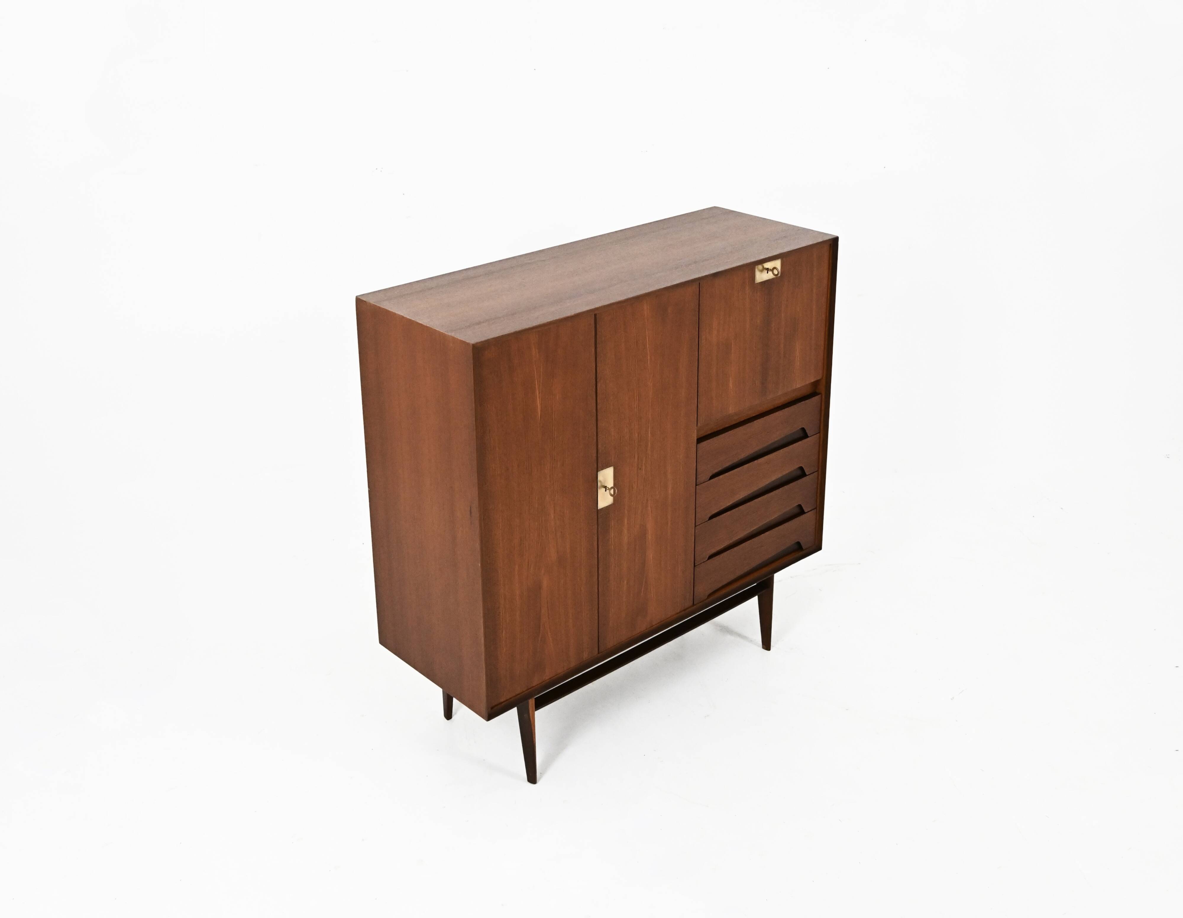 High buffet by Edmondo Palutari for Dassi Mobili Moderni, 1960s