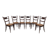 Chaises Thonet en hêtre cintré néo-napolitain du début du 20e siècle Sautto&Liberale
