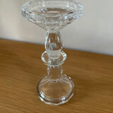 Faceted crystal candlestick