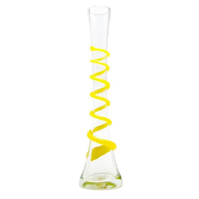 Postmodern vase, glass, Czechoslovakia, 1970s