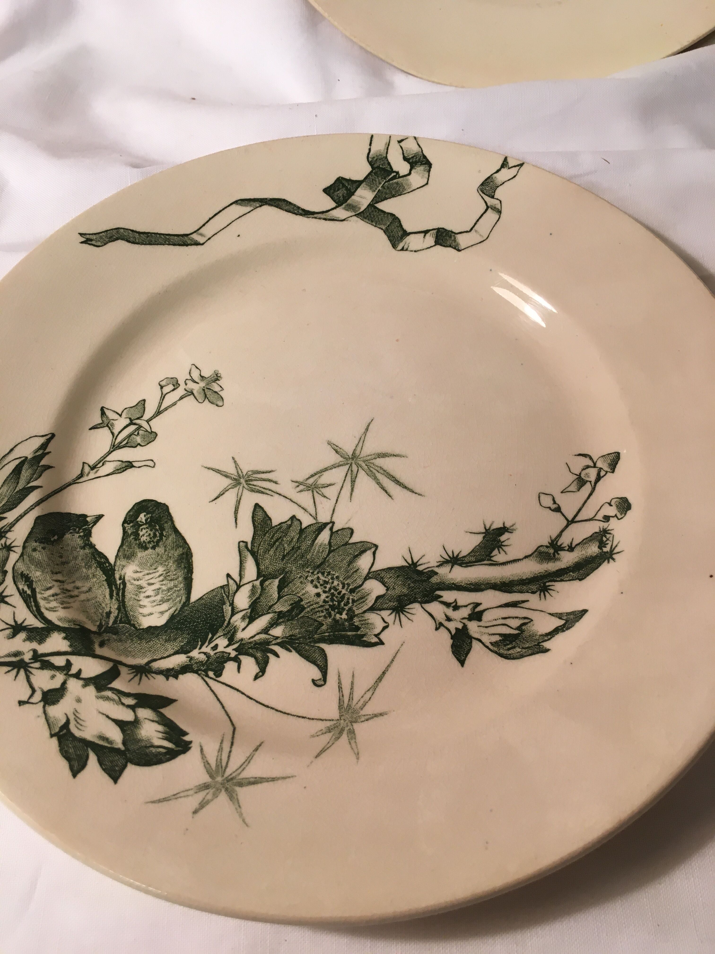 6 flat plates iron earth new Paris depot