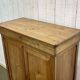 Small Louis Philippe 19th century cherry wood wardrobe with a drawer at the top