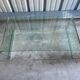 Glass coffee table