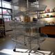 Vintage iron stand / shelf / display rack