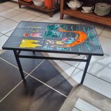 Vintage coffee table signed