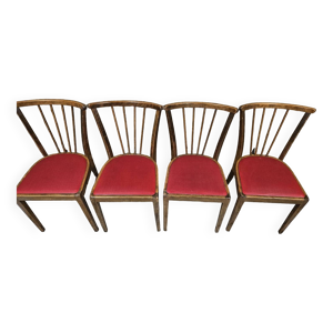 Lot de 4 chaises 1960 - baumann