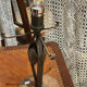 Art Deco lamp with an opaque glass globe