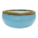 Sky blue opaline glass bowl