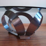 Table basse vintage par Knut Hesterberg, années 1960