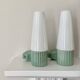 Sigvard Bernadotte ceramic base wall lights