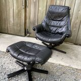 Armchair and footstool Möbel Sweden