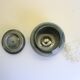 Sugar bowl, vintage pottery, French manufacture