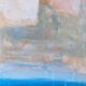 Contemporary "Summer Abstraction" Abstract Seascape by British Artist Ian Mood, Framed Oil Painting