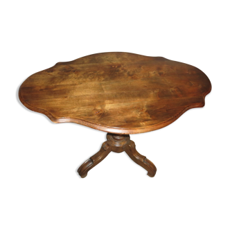 Table ovale ancienne en bois