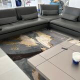 Leather sofa Scenario Roche Bobois