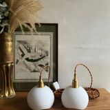 Pair of portable lamps