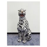 Snow Leopard Ceramic