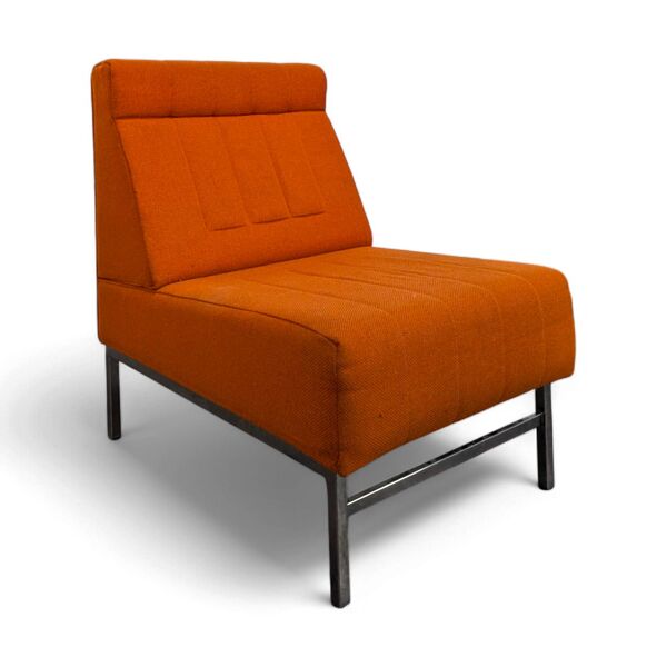 Chauffeuse de Poul Cadovius orange pop