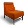 Chauffeuse de Poul Cadovius orange pop