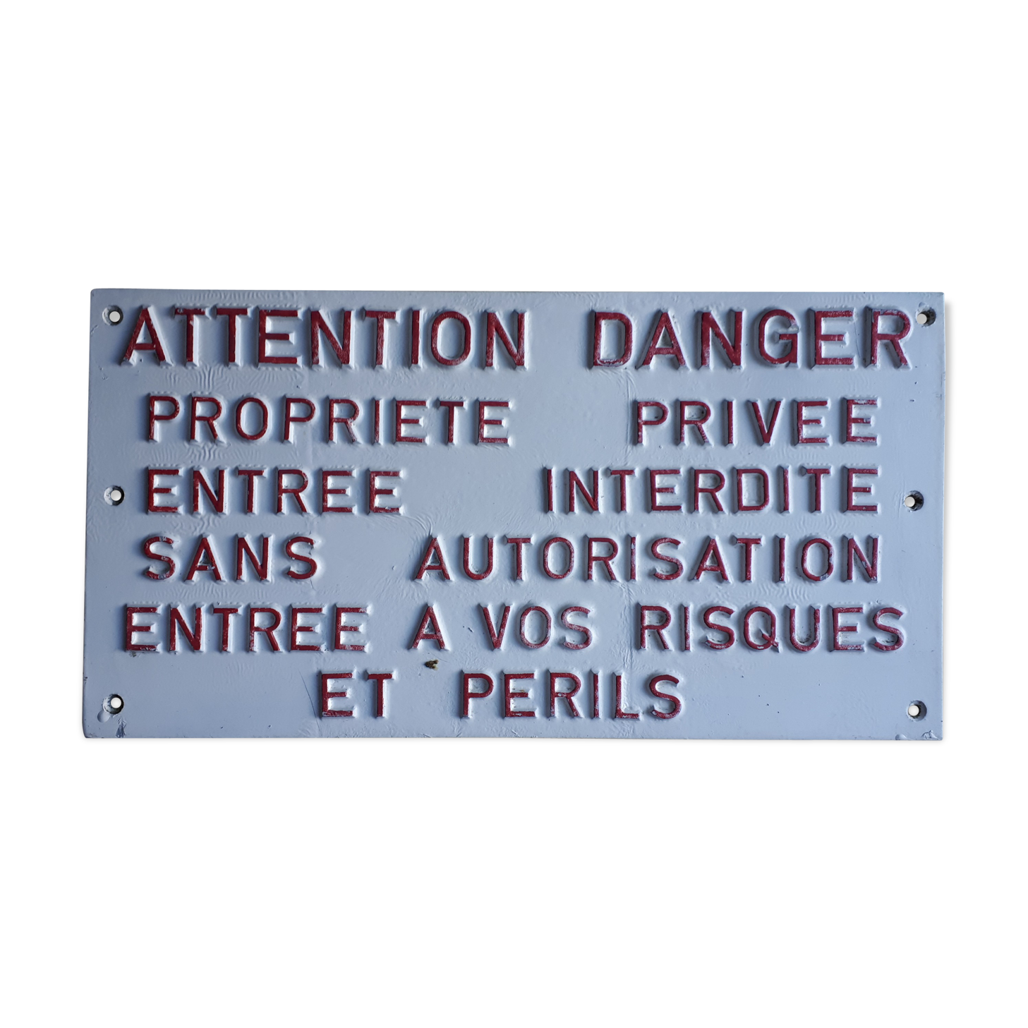 Authentic plate risk and perils