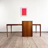 Mid-Century Modern Danish Dining Table in Teak by H.W. Klein for Bramin, Extendable, 1960
