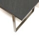 Vintage heavy slate coffee table made in the 1970s