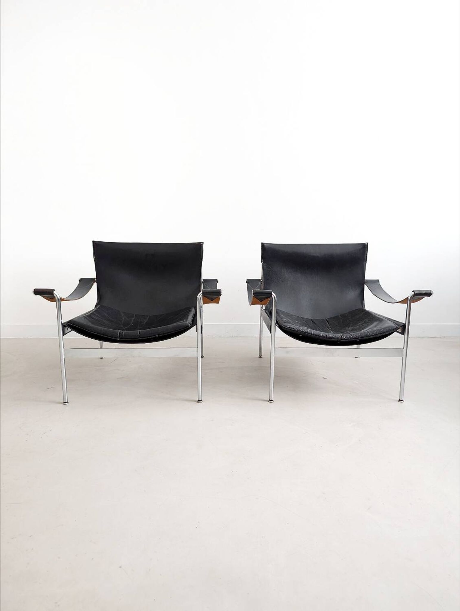 Lot de 2 chaises longues « D99 » par Hans Könecke pour Tecta années 1960
