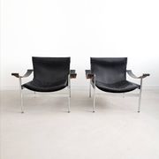 Lot de 2 chaises longues « D99 » par Hans Könecke pour Tecta années 1960
